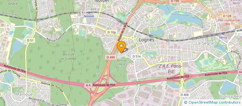 localisation de l'entreprise MADAME DARA KHOU à LOGNES