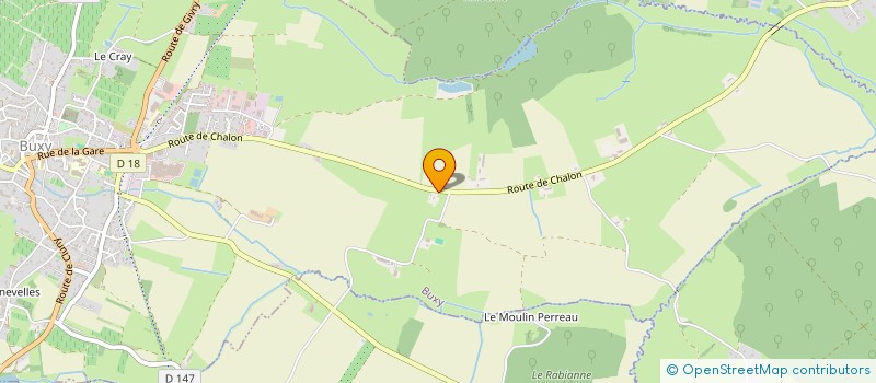 localisation de l'entreprise MADAME DARA KIM  BUXY