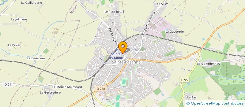 localisation de l'entreprise MADAME DARA SURATEAU à SAINTE-PAZANNE
