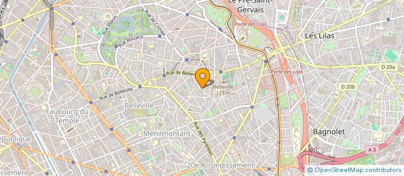 localisation de l'entreprise MADAME DARCELINE SUANA  PARIS