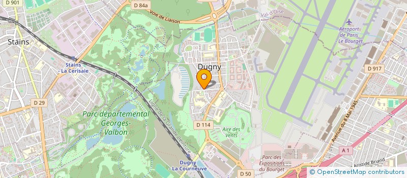 localisation de l'entreprise MADAME DARE DEMBELE  DUGNY