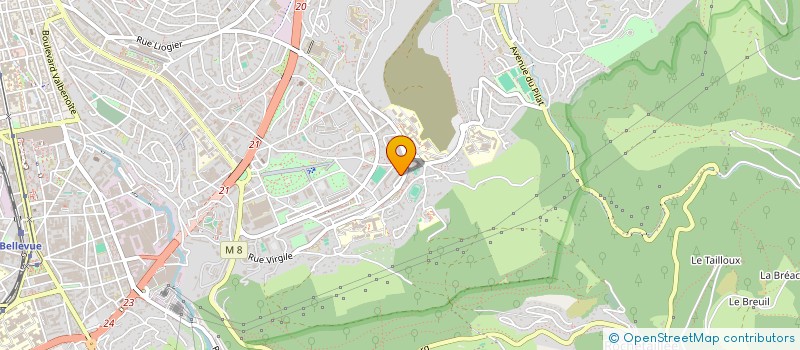 localisation de l'entreprise MADAME DARHA HADDAD  SAINT-ETIENNE