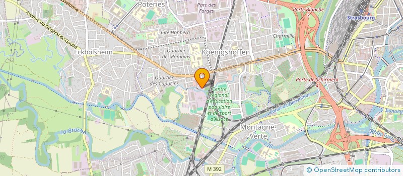 localisation de l'entreprise MADAME DARIA AGAFONOVA à STRASBOURG