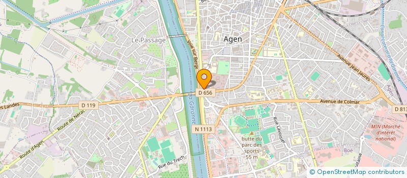 localisation de l'entreprise MADAME DARIA DRAHOLOVA  AGEN