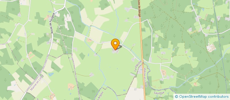 localisation de l'entreprise MADAME DARIA GALLERNEAU  LA FLECHE