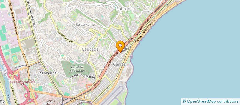 localisation de l'entreprise MADAME DARIA GONTEA à NICE