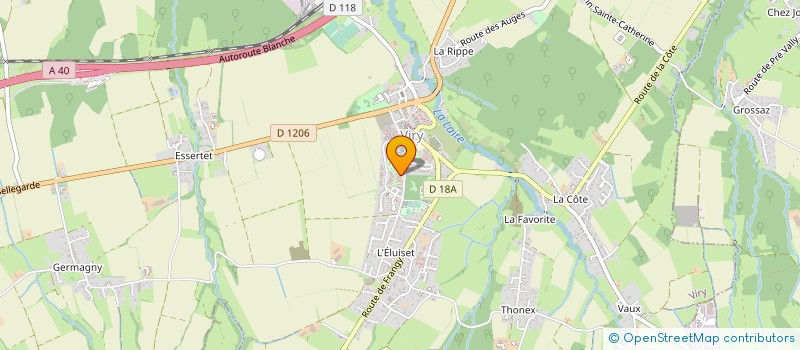 localisation de l'entreprise MADAME DARIA GURTOVA  VIRY