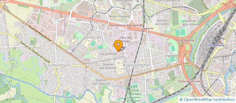 localisation de l'entreprise MADAME DARIA ILYUSHCHENKO à STRASBOURG
