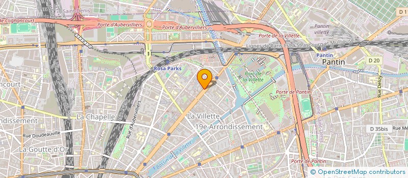 localisation de l'entreprise MADAME DARIA KLIMENKO  PARIS