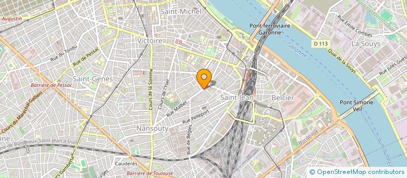 localisation de l'entreprise MADAME DARIA KREPEC à BORDEAUX