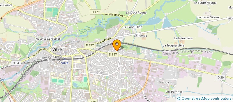 localisation de l'entreprise MADAME DARIA KRUKOVA  VITRE