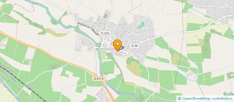 localisation de l'entreprise MADAME DARIA KULESH  PENNAUTIER