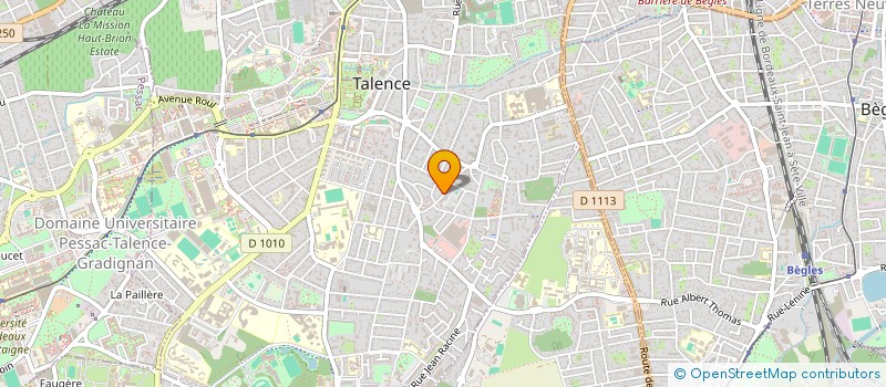 localisation de l'entreprise MADAME DARIA KUNTSEVICH  TALENCE