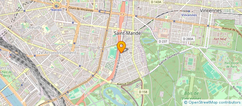 localisation de l'entreprise MADAME DARIA LUSEVICH à SAINT-MANDE