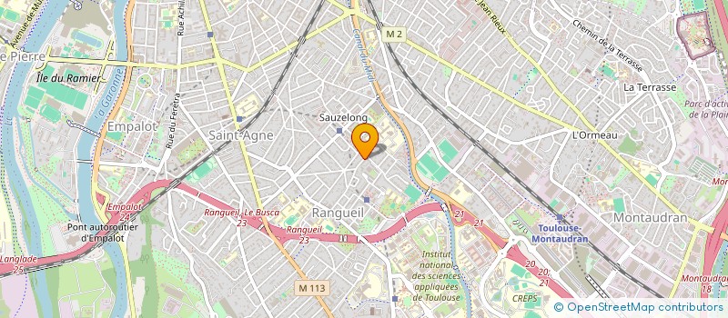 localisation de l'entreprise MADAME DARIA MIESZCZAK à TOULOUSE