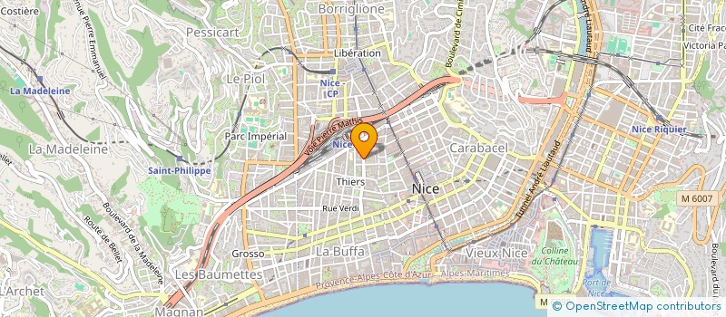 localisation de l'entreprise MADAME DARIA-PETRUTA POP à NICE
