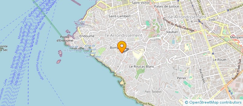 localisation de l'entreprise MADAME DARIA POULIGO à MARSEILLE