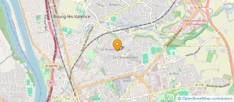 localisation de l'entreprise MADAME DARIA RAUCHFLEISCH à VALENCE