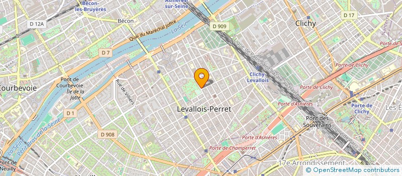 localisation de l'entreprise MADAME DARIA RUDENKO à LEVALLOIS PERRET