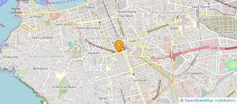 localisation de l'entreprise MADAME DARIA SARUKHANYAN  MARSEILLE