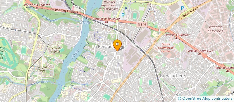 localisation de l'entreprise MADAME DARIA SIIUTKINA  NANTES