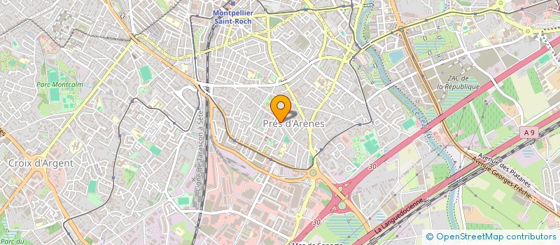 localisation de l'entreprise MADAME DARIA SOKOLOVA à MONTPELLIER