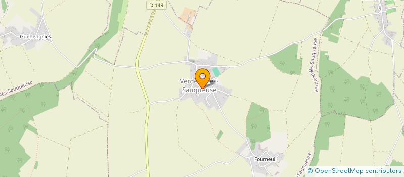 localisation de l'entreprise MADAME DARINA BULGANOVA  VERDEREL-LES-SAUQUEUSE