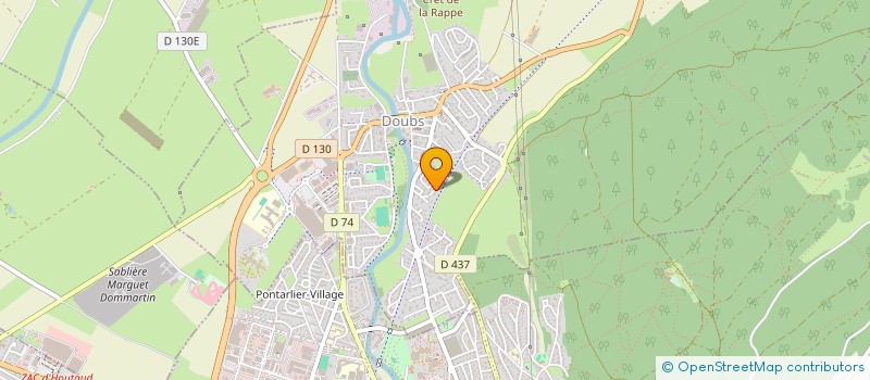 localisation de l'entreprise MADAME DARINA RICHTER à DOUBS