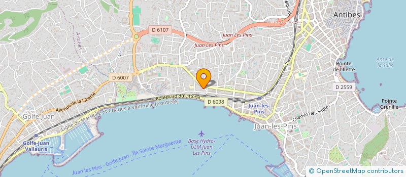 localisation de l'entreprise MADAME DARJA KIRILOVSKA à ANTIBES
