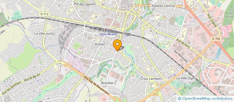 localisation de l'entreprise MADAME DARLENE ADHIAMBO AROKO à SAINT-BRIEUC