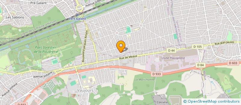 localisation de l'entreprise MADAME DARLENE DE AZEVEDO à TREMBLAY-EN-FRANCE