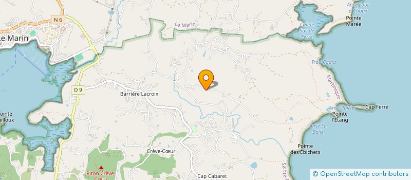 localisation de l'entreprise MADAME DARLENE IGNAM  SAINTE-ANNE