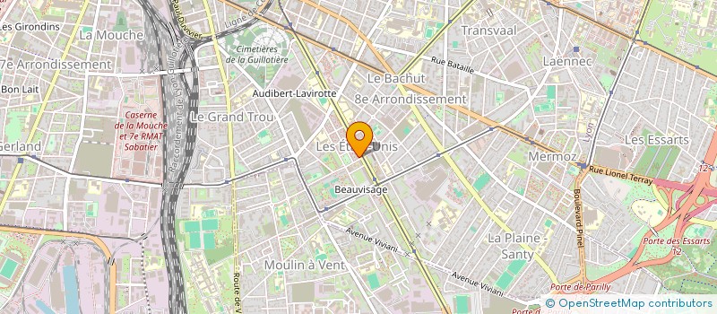 localisation de l'entreprise MADAME DARLYNE WOZOUMBOU  LYON