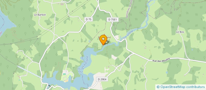 localisation de l'entreprise MADAME DARYA BIKMAEVA  SAINT-PRIVAT