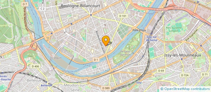 localisation de l'entreprise MADAME DARYA DANILOVICH à BOULOGNE-BILLANCOURT