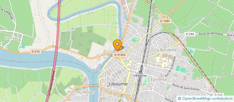 localisation de l'entreprise MADAME DARYNA NORMAND à LIBOURNE