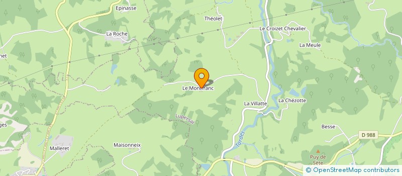 localisation de l'entreprise MADAME DASA BARDET  LUPERSAT