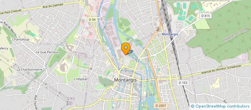 localisation de l'entreprise MADAME DASANTILA DEZHGIU à MONTARGIS