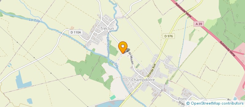 localisation de l'entreprise MADAME DASTE AURELIE  CHAMPDOTRE