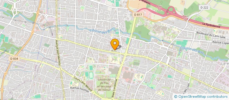 localisation de l'entreprise MADAME DATA LANDAIS à PAU