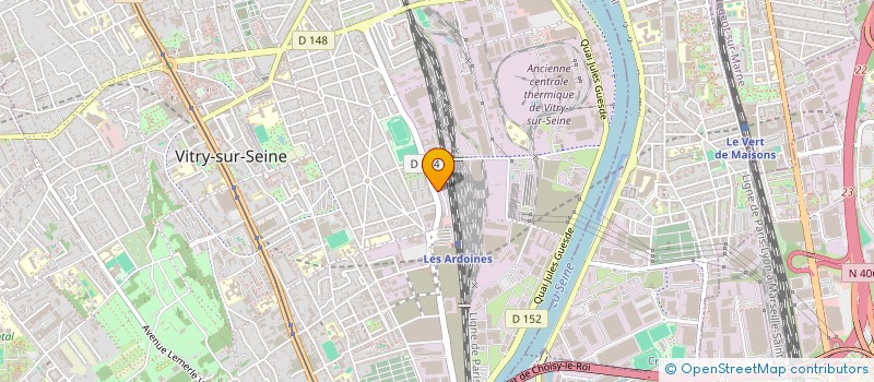 localisation de l'entreprise MADAME DAUPHY KAMATE à VITRY-SUR-SEINE