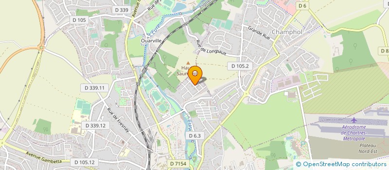 localisation de l'entreprise MADAME DAVERINE DUBUS  CHARTRES