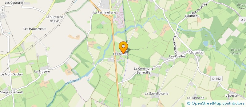 localisation de l'entreprise MADAME DAVID LEGRIFFON  LA HAYE