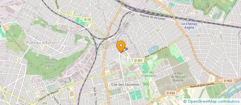 localisation de l'entreprise MADAME DAVID NARCISSE  NEUILLY-SUR-MARNE