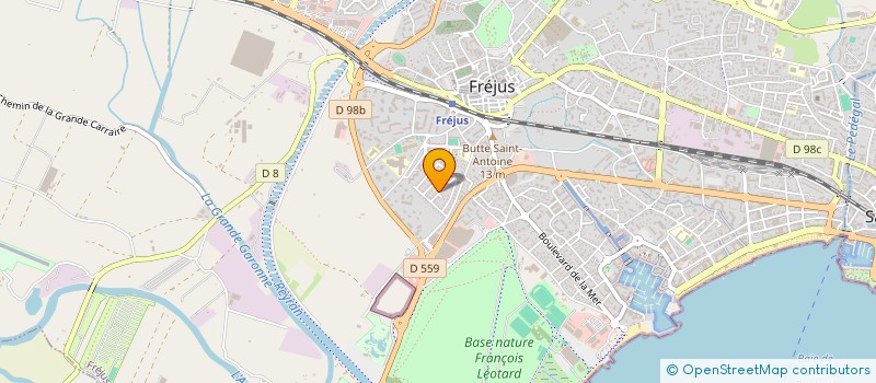 localisation de l'entreprise MADAME DAVID VALLERAN à FREJUS