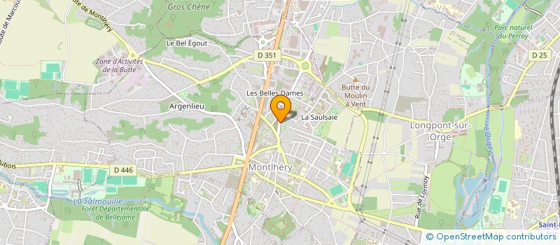 localisation de l'entreprise MADAME DAVILA KARELLE TCHOUPO NJIKE  MONTLHERY