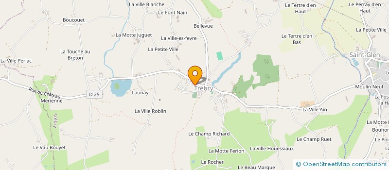 localisation de l'entreprise MADAME DAVINA CARLO  TREBRY