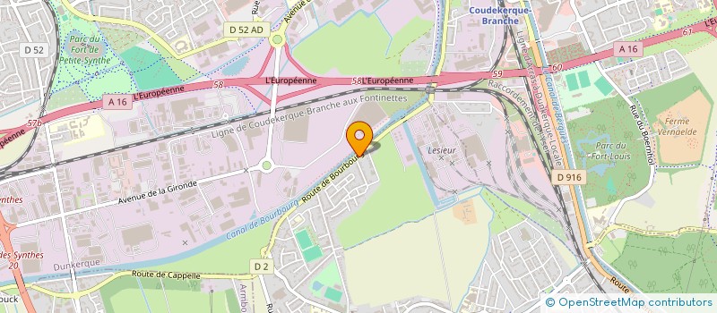 localisation de l'entreprise MADAME DAVINA DELORT  CAPPELLE-LA-GRANDE