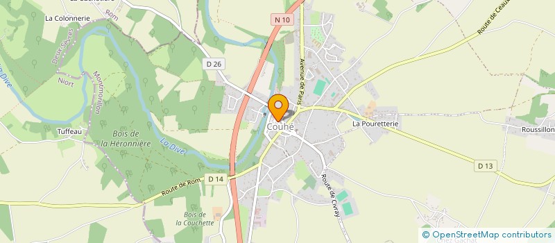 localisation de l'entreprise MADAME DAVINA DUTEIL  VALENCE-EN-POITOU