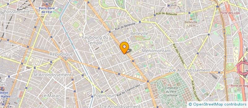 localisation de l'entreprise MADAME DAVINA GLORY  PARIS